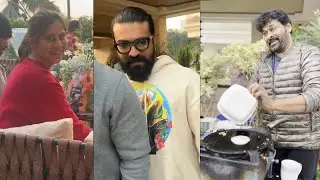 Chiranjeevi Preparing Dosa For Klin Kaara | Ram Charan | Upasana | Mana TeluguCult