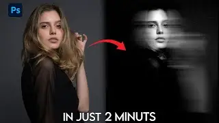motion blur portrait editing in photoshop