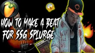 How To Make A Splurge Type Beat *SSG Splurge | How To Make Dark Trap Beats Fl Studio Tutorial