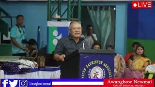 YONEX-SUNRISE 41st Inter District & 68th State Open Badminton Championships 2024 closing ceremony.