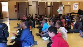 Living Jazz Children's Project at Carl B. Munck Elementary with Bryan Dyer