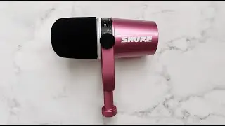UNBOXING | Shure MV7 customized by Colorware: BLUSH