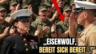 Sie verspotteten eine Rekrutin – die Marines nannten sie den Eisernen Wolf