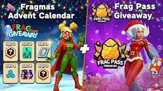 Fragmas Advent Calendar 📅 and Frag Pass Giveaway | 🎯 Frag Pro Shooter 