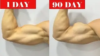 90 Days Biceps Size Transformation At Village Gym | 2025