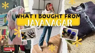 What I Bought From Jayanagar Market | Budget Finds Under ₹500 😍