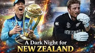 New Zealand's black day 15July2019. Historic Super Over.England vs New Zealand.Warrior mortal song.!