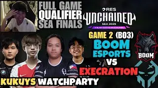 FULL GAME 2 | EXECRATION VS BOOM | SEA FINALS | KUKUYS WATCHPARTY | RES UNCHAINED