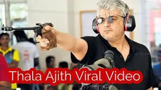 Thala Ajith Won Gold Medal Award