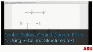 Compact Control Builder - Control Diagram Editor - Part 4. Using SFCs and Structured text