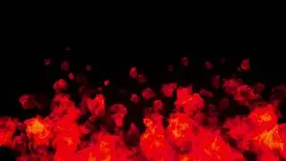 RED FIRE LOOP | FREE BACKGROUND MOTION GRAPHICS | FULL HD | Relaxing Video