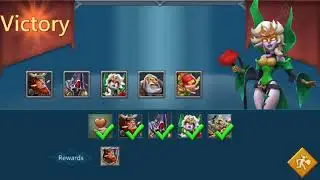 Lords Mobile F2P - Limited Challenge: Barbaric Journey - stage 2  Power of Nature (2021)