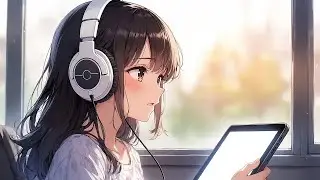 📚 Soft Lofi Music to Study & Focus ☕ | Anime Girl Working Late Night 🌧️ | Season 24