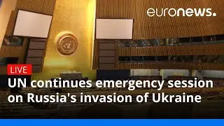 UN continues emergency session on Russia's invasion of Ukraine