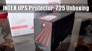 INTEX UPS Protector 725 | Распаковка в Индии | Учебные пособия от King