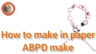 How to make whip in paper l ABPD make 