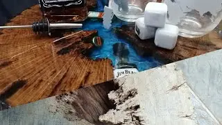 Cum faci o masa din rășină epoxidica in 2022 ICE Effect Epoxy Resin & Wood -