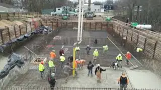 Bristol, IN - SBR Concrete Pour