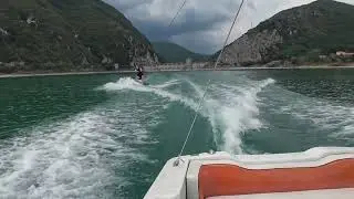 Ho bevuto mezzo lago ma..New Skill Unlocked: Wakeboard #gamify you're life 😈