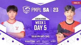 [EN] 2023 PMPL South Asia Spring | Week 1 Day 5 | Survive to Conquer