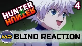 Hunter x Hunter Episode 4 BLIND REACTION | FRIENDS!