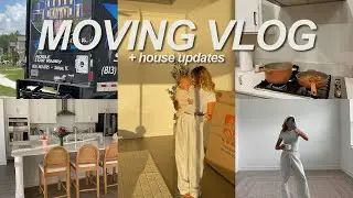 first week in the new house! moving, unpacking, furniture deliveries & more