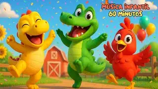 Canção do Dinossauro | Dança do Jacaré | Galinha Pintadinha Volume 1 | Turma da Gabi em Português
