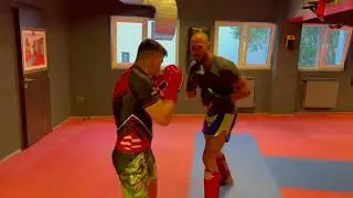 Andrew Tate Teaches Amateur A Lesson In Sparring