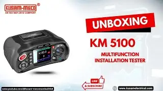 KM 5100 Digital Insulation Tester | Unboxing & Full Feature Review | Kusam-Meco