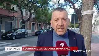 27 DICEMBRE 2025 - GROTTAGLIE - SCONTRO SULLA CICLABILE IN VIA CAL&Ograve;