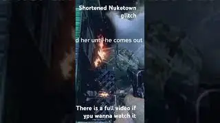 Nuketown glitch (shortened) #callofduty #blackops2 #nuketown #codzombies #codglitches #treyarch