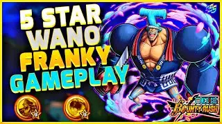 BEST STEPUP ATTACKER 5★ FRANOSUKE GAMEPLAY ONE PIECE BOUNTY RUSH #opbr #bountyrush