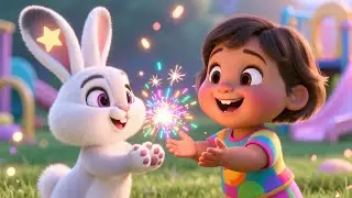 Magical Playground Fun 🎠🎵 Fun Outdoor Song for Kids | Learn Numbers, Colors, ABCs, Shapes