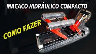 #109 - COMO FAZER SEU MACACO HIDRÁULICO COMPACTO - CASEIRO -  HOMEMADE