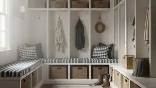 The Heart of the Home – Cottage Kitchen & Curtain