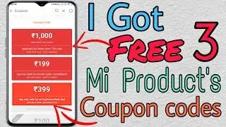 How to get Mi products coupon codes || How to get Mi Earphone coupon codes || Tech Receiver