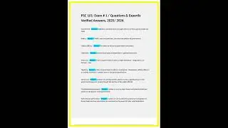 #learnexams Types Of Government Actual Exam Questions En Correct Certified Solutions 2026  1080p