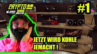 #1 CRYPTO MINING SIMULATOR +PC+ AUF GEHTS ZUM SCH&Uuml;RFEN ! #letsplay #bitcoin #cryptomining #fyp #game
