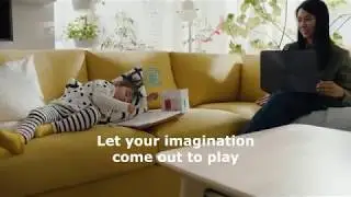 IKEA VIMLE sofa &ndash; Let your imagination come out to play
