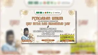🔴LIVE PENGAJIAN UMUM ISRA' MI'RAJ DAN KHOTMIL QUR'AN MAJLIS PENGAJIAN MUSHOLA AL ISLAH DESA BOTEKAN