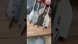 Maximize Your Woodworking Efficiency with the Best Flat Drill Bit: A Complete Guide. #shortsfeed