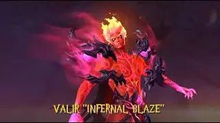 Push Rank Pake Skin Legend Valir Infernal Blaze - Mobile Legends