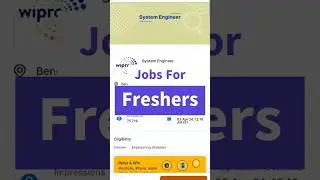 Wipro Hiring Freshers 2024 | Wipro hiring | #job