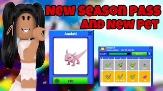 Checking Out The NEW season pass and NEW pet in ROPETS!!!