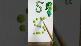 Can you guess ?🤩!#colors #alphabetlore #lore #colormixing #funart #tiktokart #alphabet #satisfying