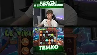LE VIKING РАЗДАЕТ ЖАРУ /НОВЫЙ СЛОТ #темко #заносынедели #slot #занос #bigwin #leviking