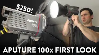 Первый взгляд и распаковка Aputure Amaran 100x | ФАНТАСТИЧЕСКИЙ двухцветный светодиодный светильник за 250 долларов