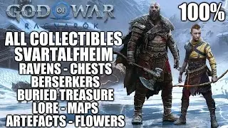 God Of War Ragnarok Svartalfheim All Collectibles Guide - All Ravens, Chests, Favours, Artefacts etc