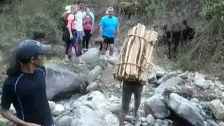 Himalayan Hash House Harrier Weekend at Summit River Lodge, Kurintar Nepal.