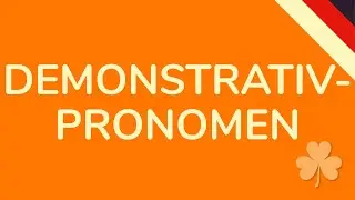 DEMONSTRATIVPRONOMEN SPANISCH (animiert) 🇩🇪